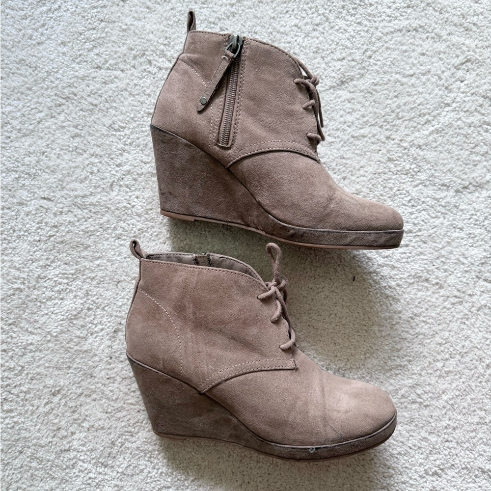 Target - Suede Wedges